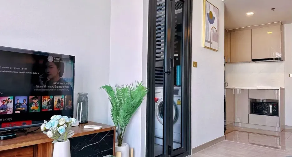 Condo en alquiler de 1 habitaciones en Huai Khwang, Bangkok