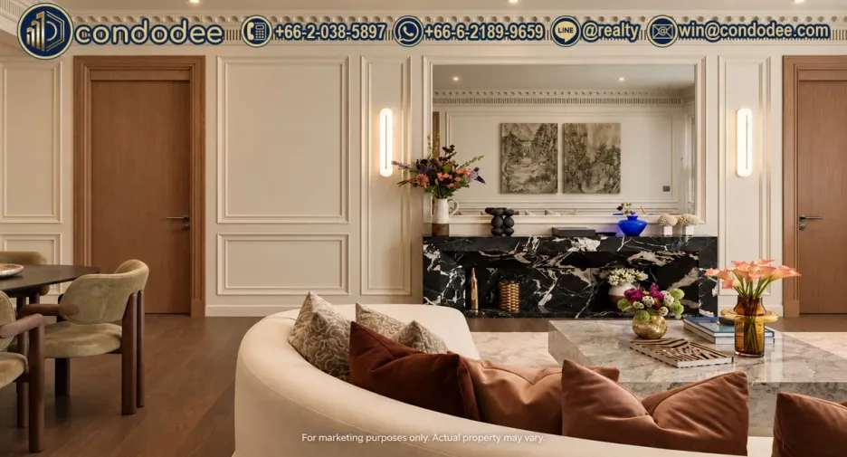À vendre 3 chambres condo à Phaya Thai, Bangkok