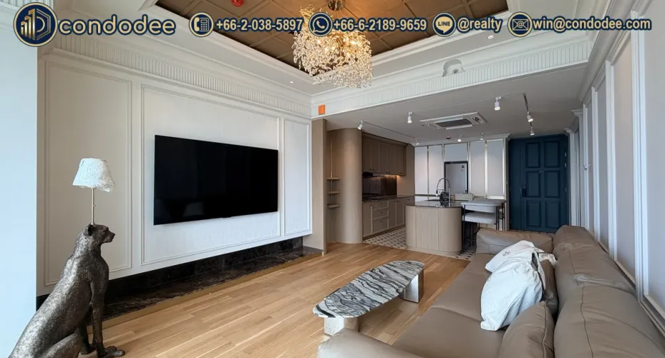 Condo en venta de 1 habitaciones en Yan Nawa, Bangkok