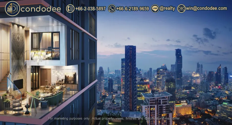 For sale 4 bedrooms condo in Sathon, Bangkok