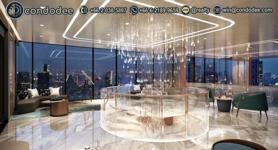 For sale 2 bedrooms condo in Sathon, Bangkok