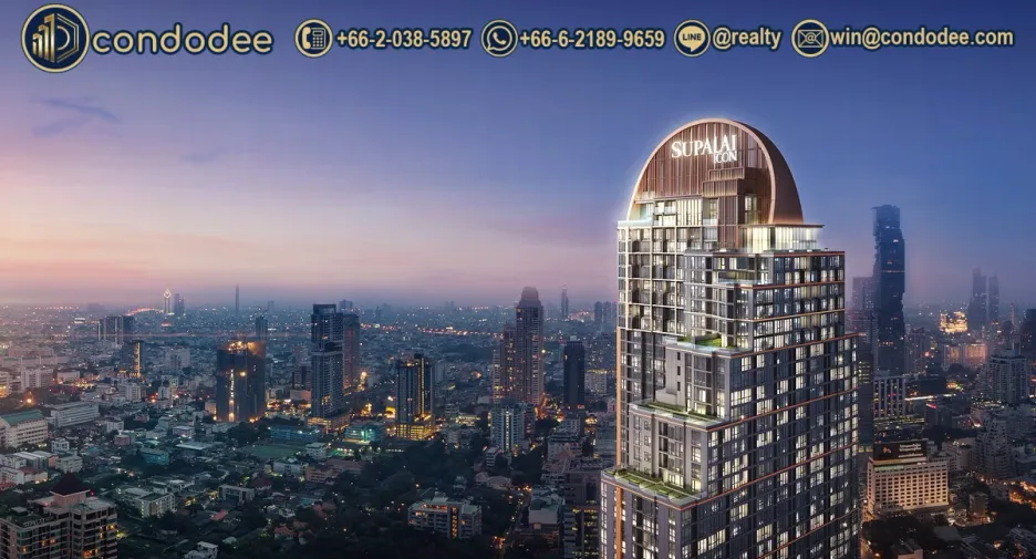 For sale 2 bedrooms condo in Sathon, Bangkok