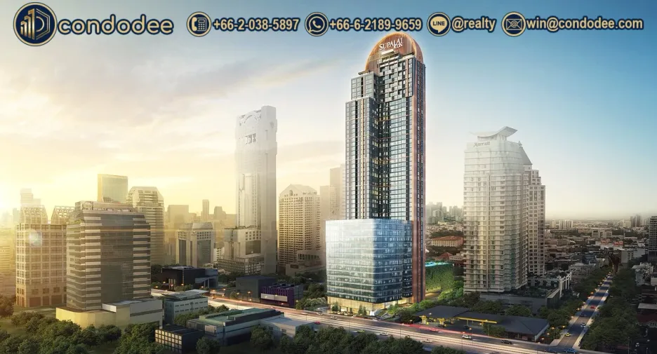 For sale 2 bedrooms condo in Sathon, Bangkok