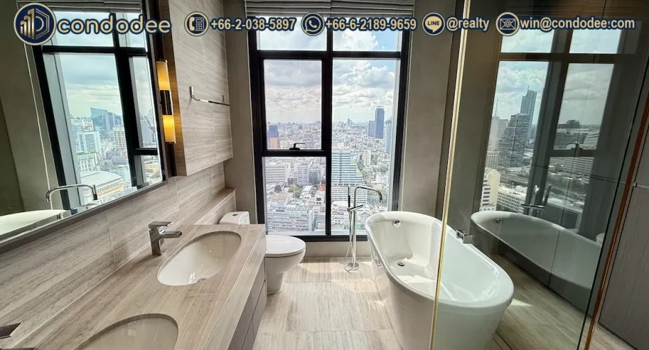 À vendre 3 chambres condo à Sathon, Bangkok