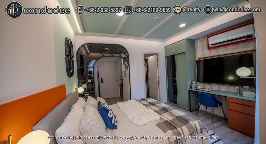 For sale 1 bed condo in Huai Khwang, Bangkok