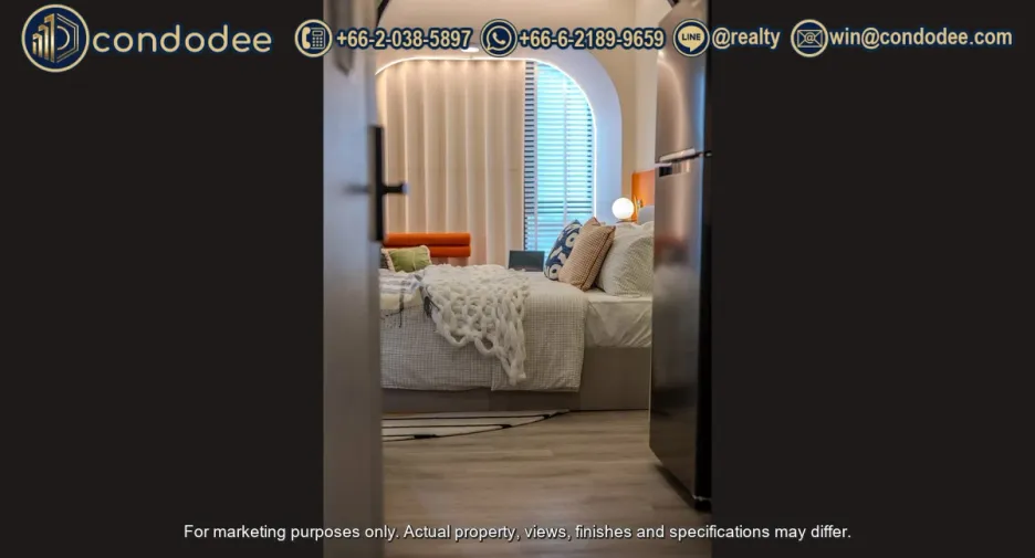 For sale 1 bed condo in Huai Khwang, Bangkok