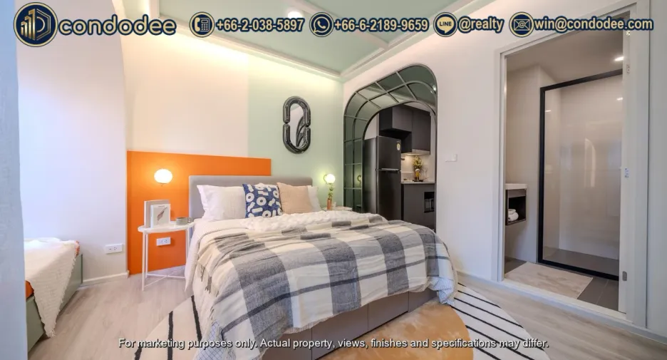 For sale 1 bed condo in Huai Khwang, Bangkok
