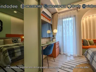 Продажа 1 кровать кондо в Хуаи Кхщанг, Бангкок