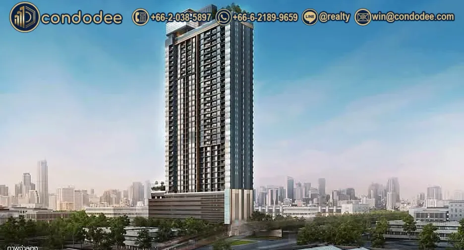 Продажа 1 кровать кондо в Ратчатхещи, Бангкок