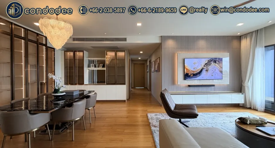 À vendre 3 chambres condo à Khlong Toei, Bangkok