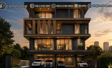 Haus zum Kauf mit 4 Zimmer in Phra Khanong, Bangkok