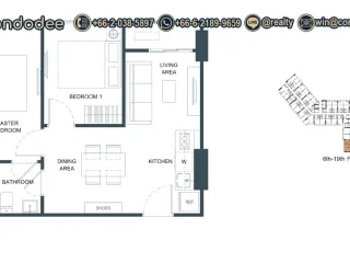 À vendre 2 chambres condo à Khlong San, Bangkok