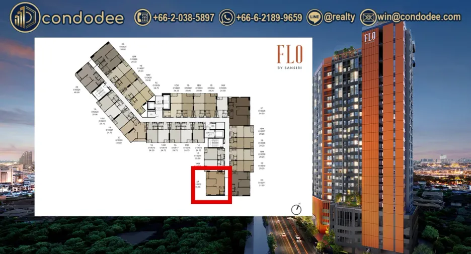 À vendre 2 chambres condo à Khlong San, Bangkok