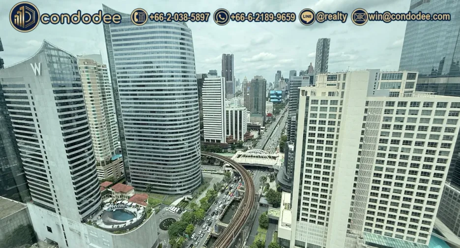À vendre 3 chambres condo à Sathon, Bangkok