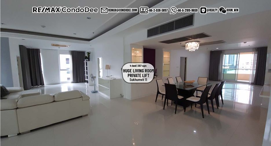Condo en venta de 4 habitaciones en Watthana, Bangkok