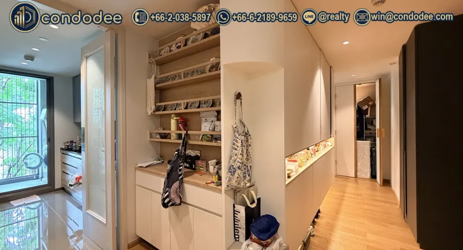 Condo en venta de 2 habitaciones en Yan Nawa, Bangkok