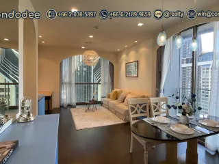 For sale 2 bedrooms condo in Pathum Wan, Bangkok