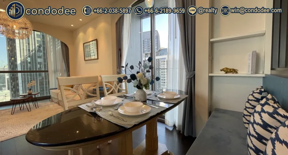 For sale 2 bedrooms condo in Pathum Wan, Bangkok