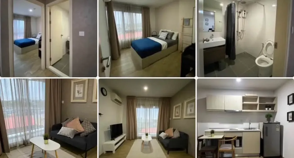 For rent 2 bedrooms condo in Bang Khen, Bangkok