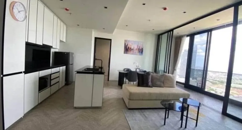 For rent 2 bedrooms condo in Khlong San, Bangkok