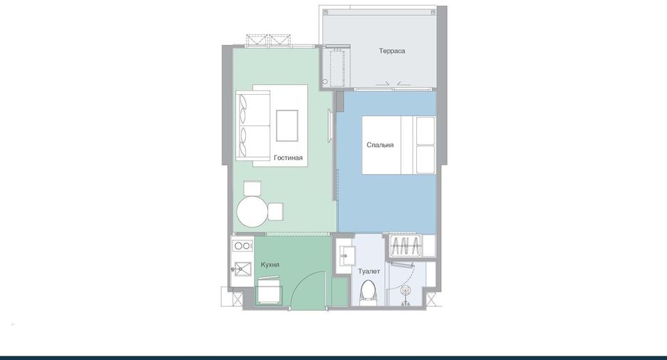 For sale 1 bed condo in Thalang, Phuket