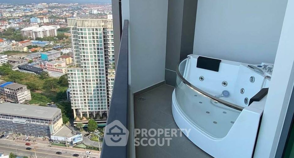 Condo en alquiler de 2 habitaciones en Bang Lamung, Chonburi