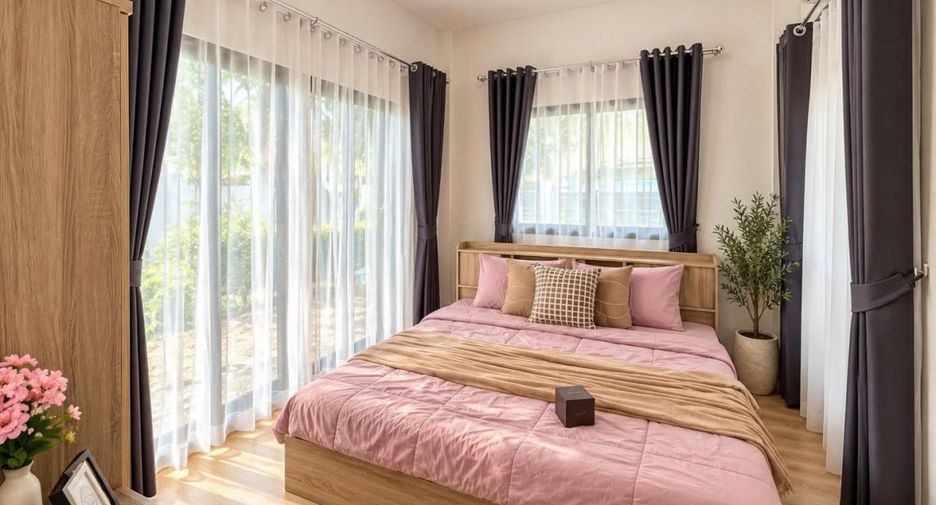 For rent 2 bedrooms house in Bang Lamung, Chonburi