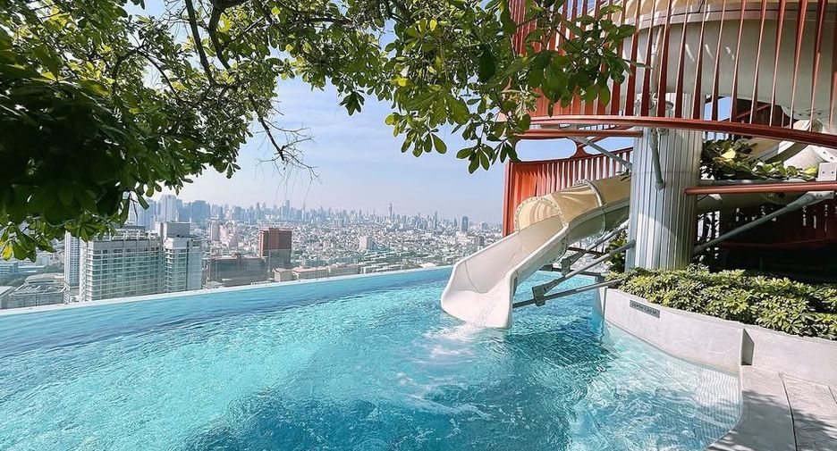 À louer 1 chambre condo à Huai Khwang, Bangkok