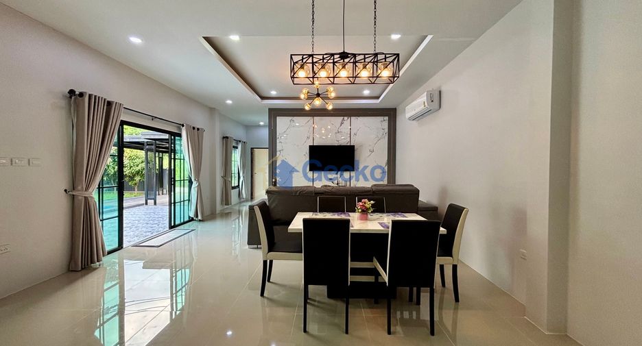 For rent 4 bedrooms house in Bang Lamung, Chonburi