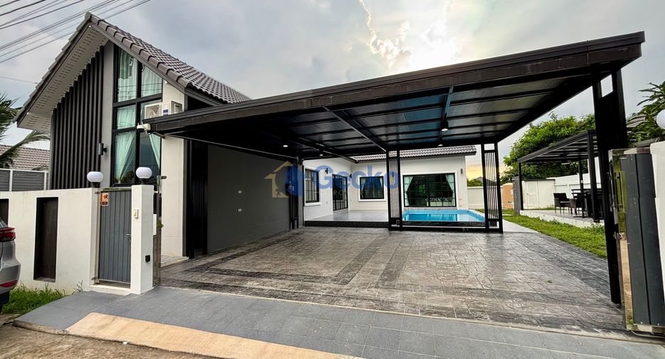 For rent 4 bedrooms house in Bang Lamung, Chonburi