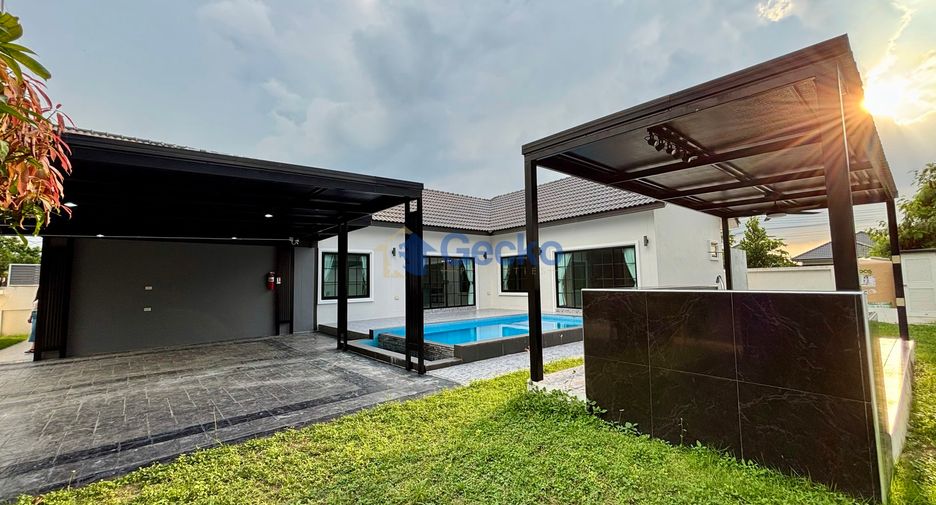 For rent 4 bedrooms house in Bang Lamung, Chonburi