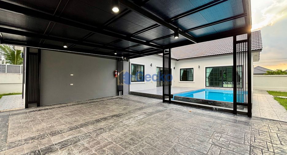 For rent 4 bedrooms house in Bang Lamung, Chonburi