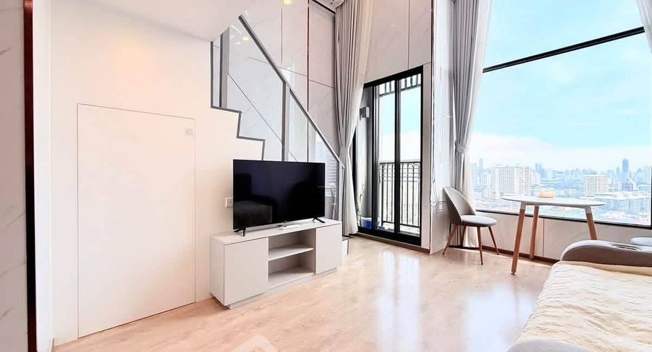 À louer 1 chambre condo à Huai Khwang, Bangkok