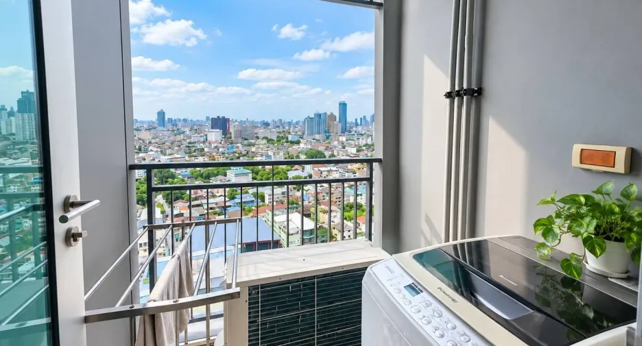 Condo en alquiler de 1 habitaciones en Khlong San, Bangkok
