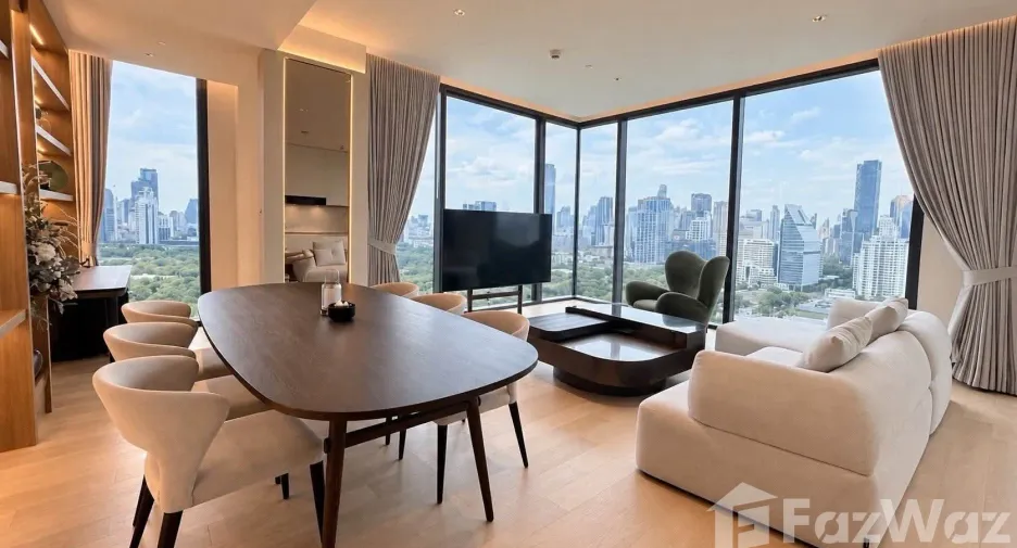Condo en alquiler de 3 habitaciones en Sathon, Bangkok