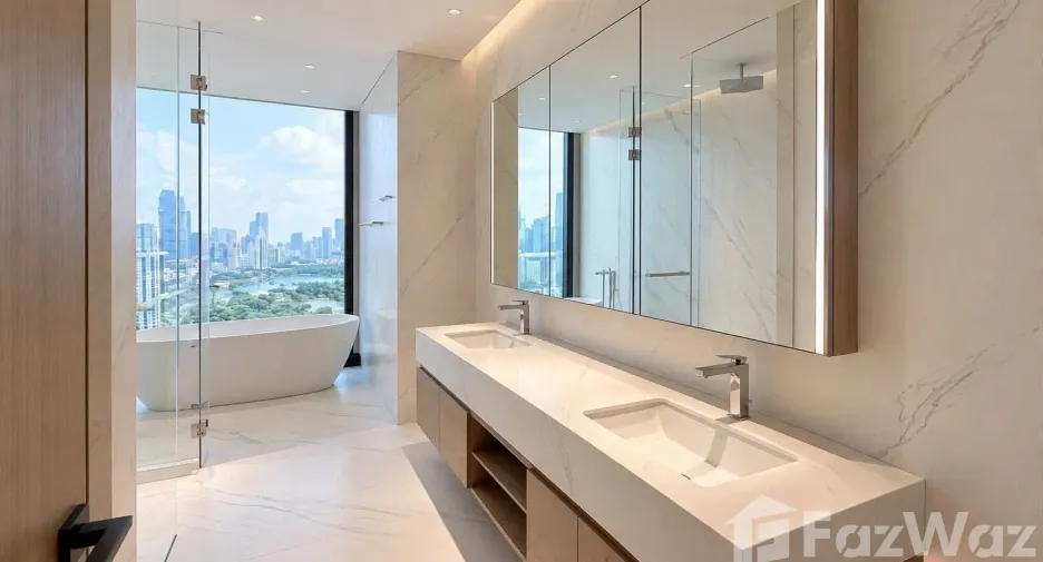 Condo en alquiler de 3 habitaciones en Sathon, Bangkok