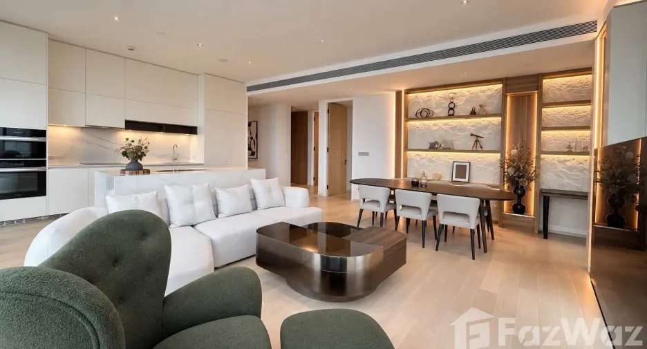 Condo en alquiler de 3 habitaciones en Sathon, Bangkok
