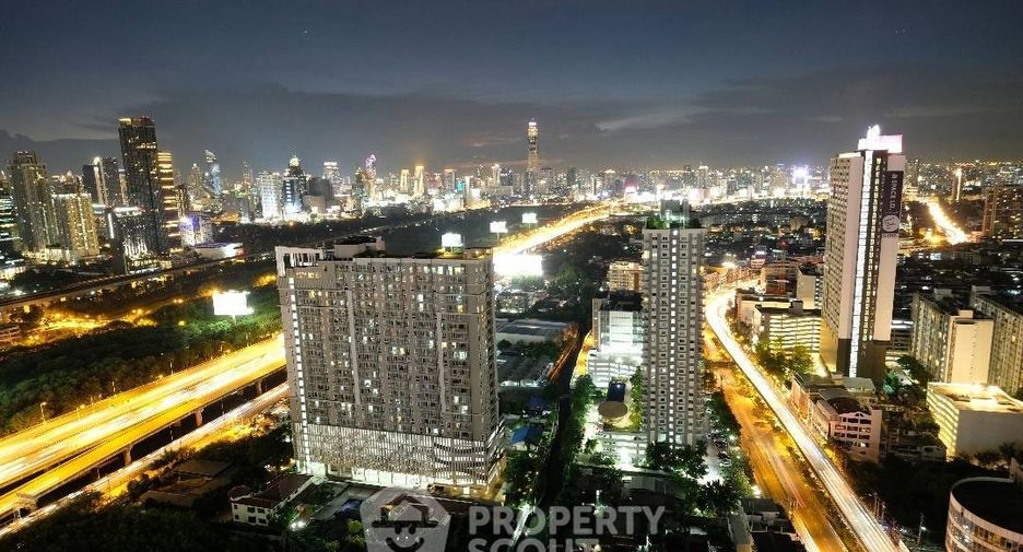 Wohnung zur Miete mit 1 Zimmer in Huai Khwang, Bangkok