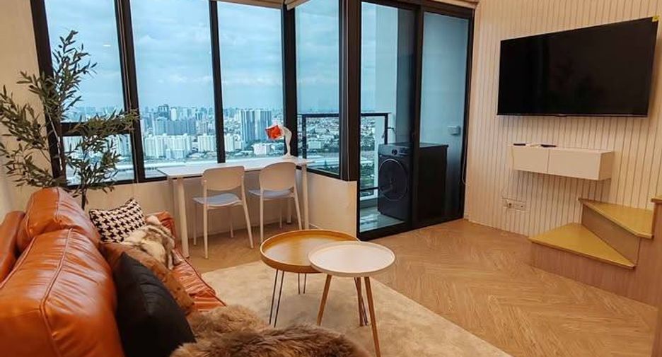 Wohnung zur Miete mit 1 Zimmer in Huai Khwang, Bangkok