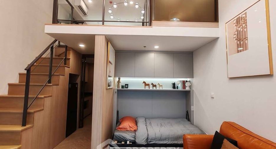 Wohnung zur Miete mit 1 Zimmer in Huai Khwang, Bangkok