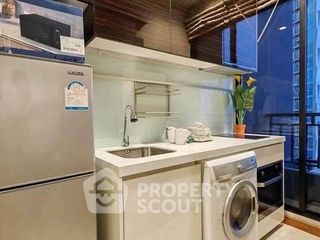 Wohnung zur Miete mit 1 Zimmer in Huai Khwang, Bangkok