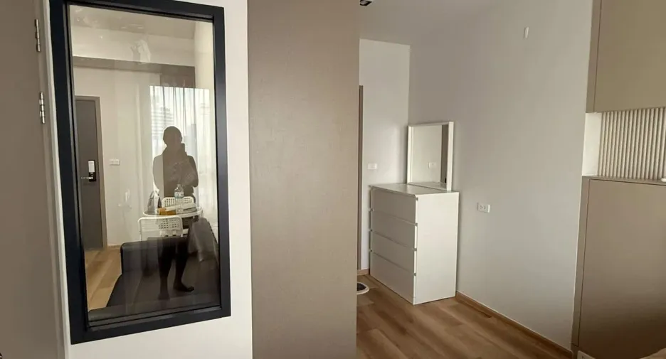 Wohnung zur Miete mit 1 Zimmer in Huai Khwang, Bangkok