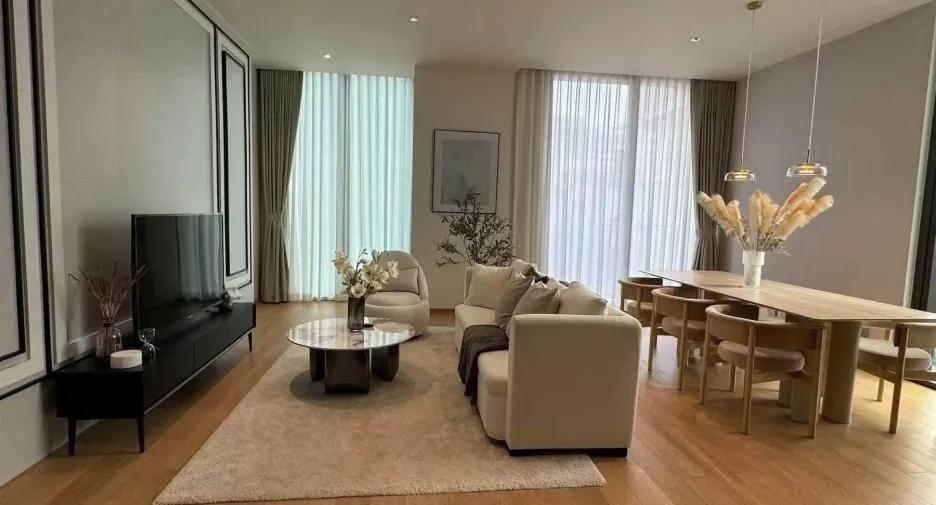 Wohnung zur Miete mit 2 Zimmer in Pathum Wan, Bangkok