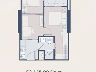 À vendre 1 chambre condo à Khlong San, Bangkok