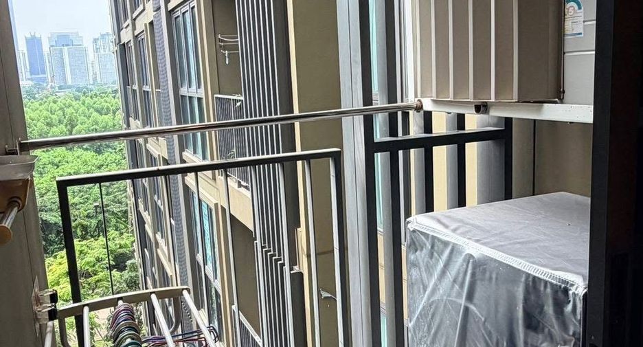 For sale and for rent 1 bed condo in Huai Khwang, Bangkok
