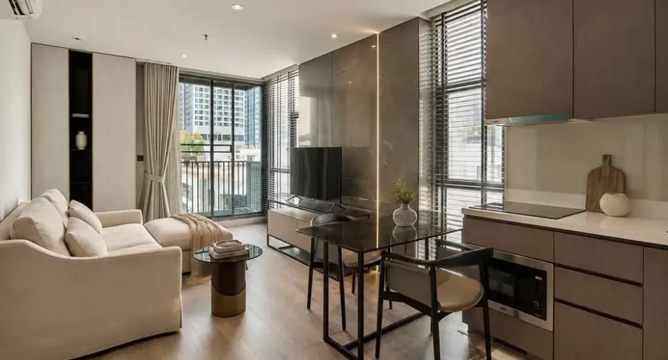 Wohnung zur Miete mit 2 Zimmer in Watthana, Bangkok