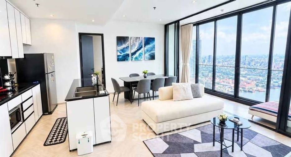 Condo en venta de 2 habitaciones en Khlong San, Bangkok