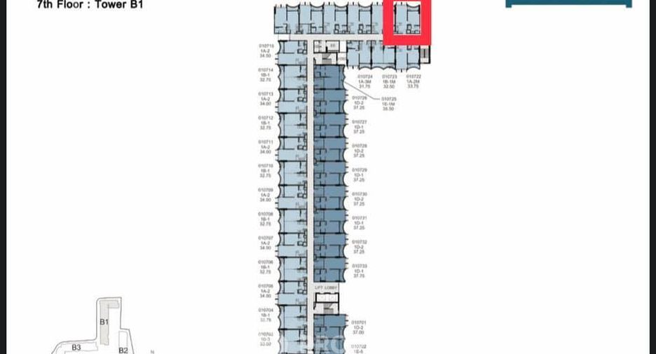 Wohnung zur Miete mit 1 Zimmer in Suan Luang, Bangkok