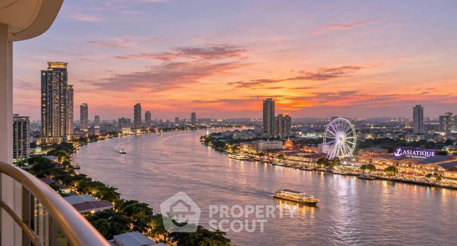 Condo en alquiler de 2 habitaciones en Khlong San, Bangkok
