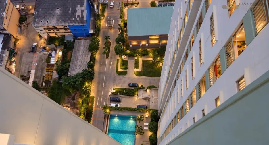 À vendre 1 chambre condo à Bang Lamung, Chonburi